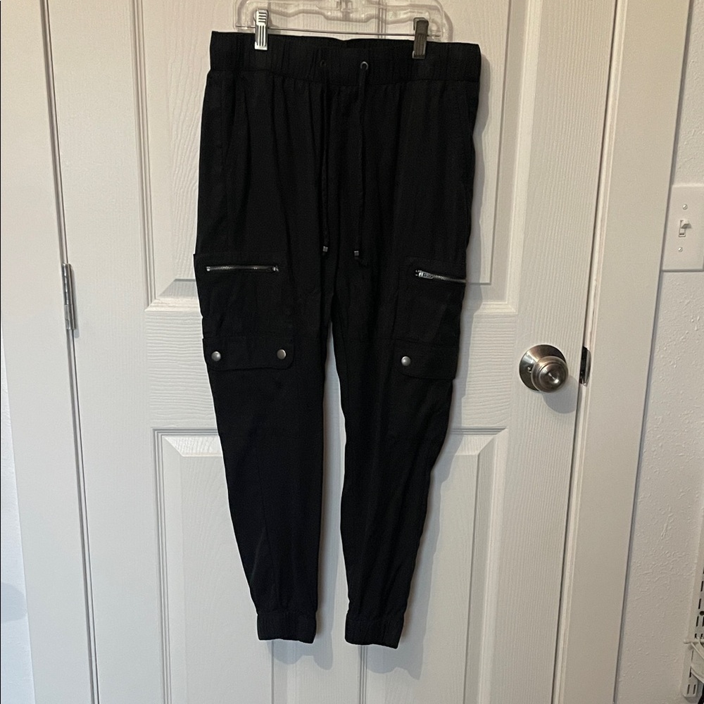 Banana Republic Black Joggers with Pockets